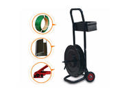 Steel Material Hand Strapping Dispenser Cart