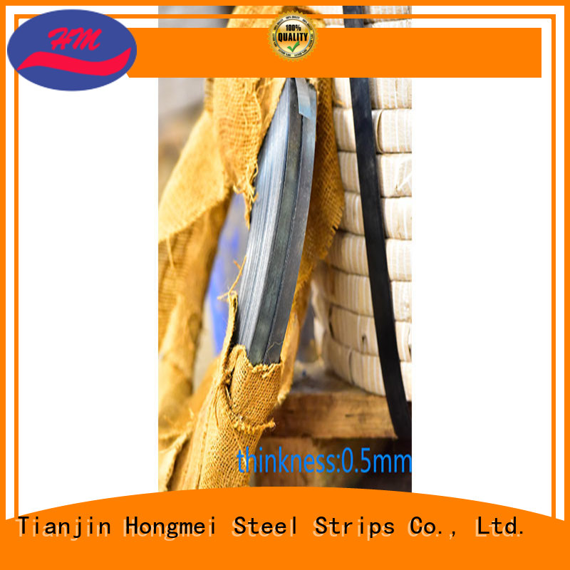 Hongmei anti-abrasion hoop iron rust-free for packaging