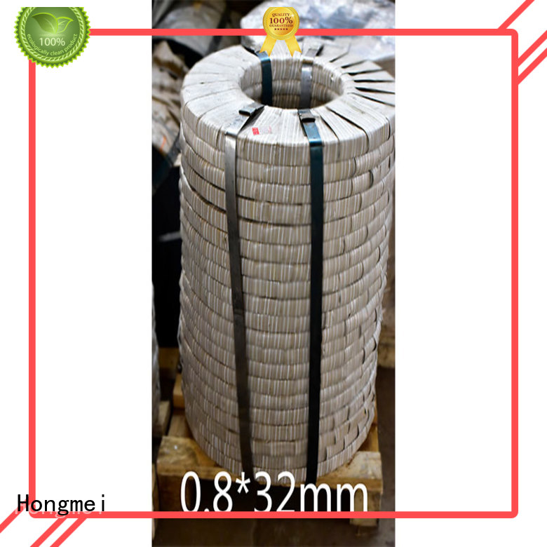 Hongmei hot-sale galvanized coil bulk for metal strapping