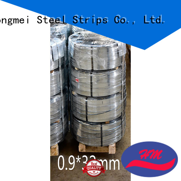 Hongmei galvanized steel strapping wholesale for wholesale