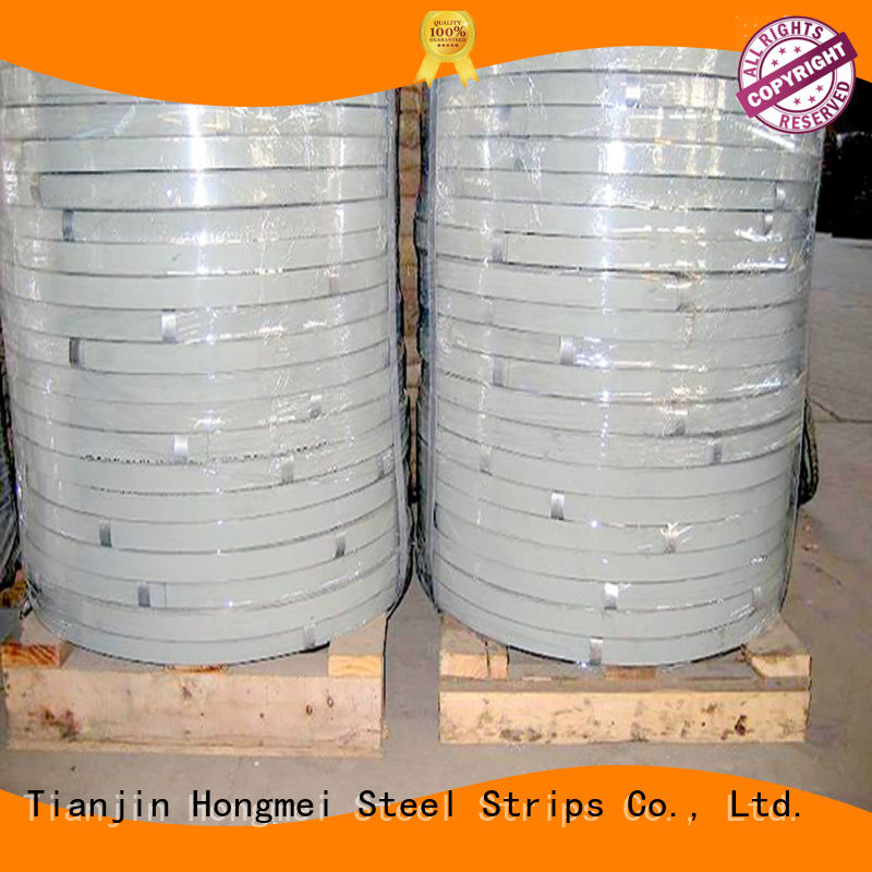 Hongmei high tensile steel strapping universal for metal packing